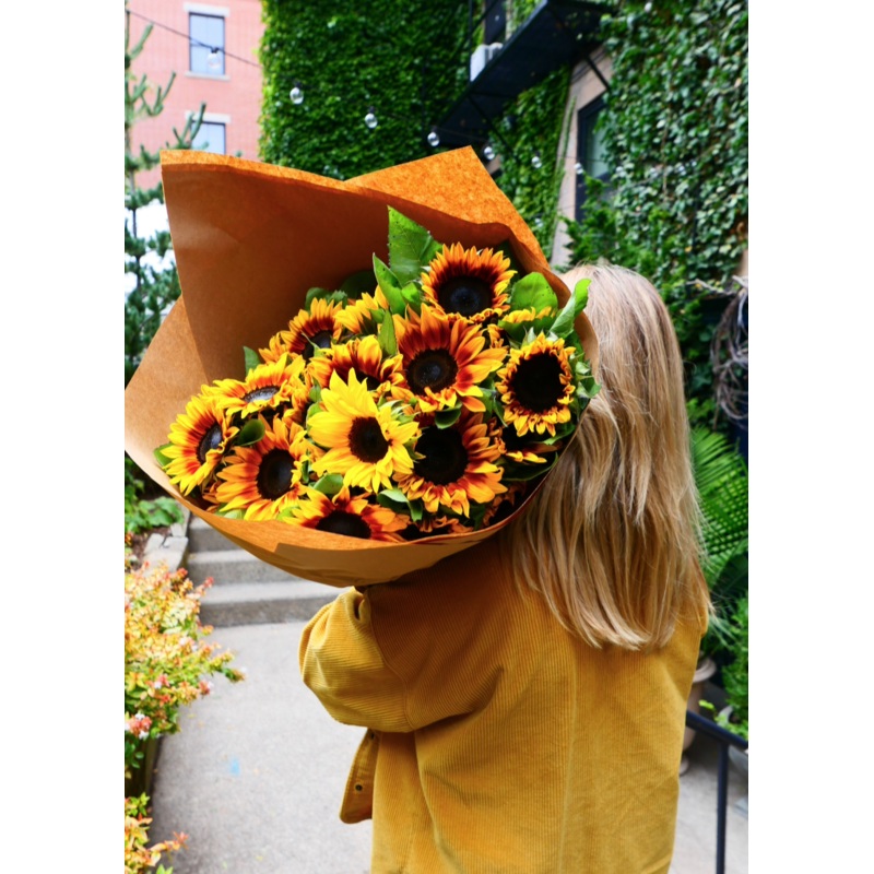 ‘Color-Burst’ Sunflower Bouquet