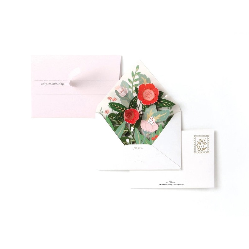 Mini Floral Pop-Up Envelope