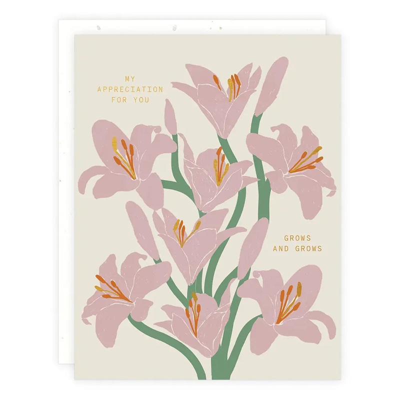 My Appreciation Grows Card
