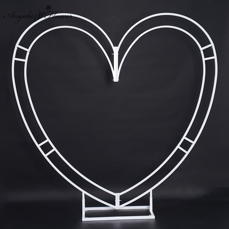 S-A6625 2M Love Arch Stand Wedding Background Event Floral Decor Props