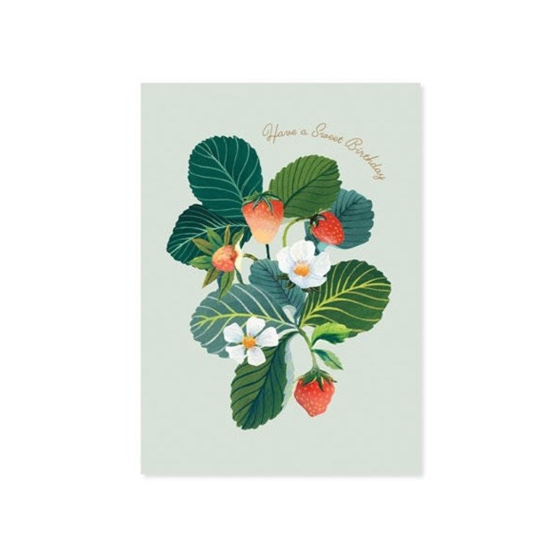 Strawberry Pop-Up Card