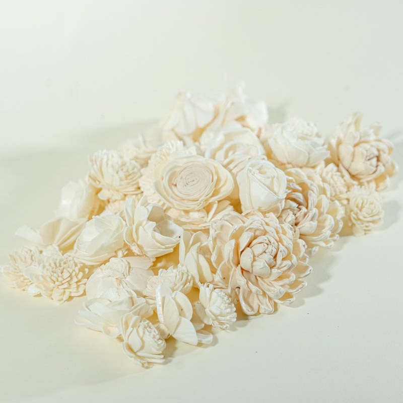 Mini Flower Assortment (50 Flowers) – No Bark