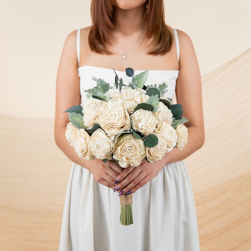Loretta Bridal Bouquet-DIY & BIFM & RTS