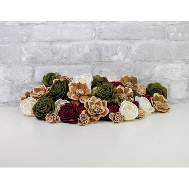 Marsala and Moss-25 Pack & 50 Pack