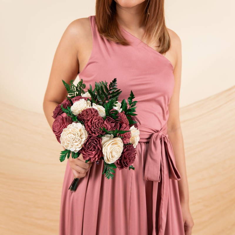 Romance Bridesmaid Bouquet-DIY & BIFM & RTS