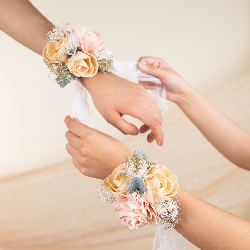 All That Glam Corsage (Set Of 3)