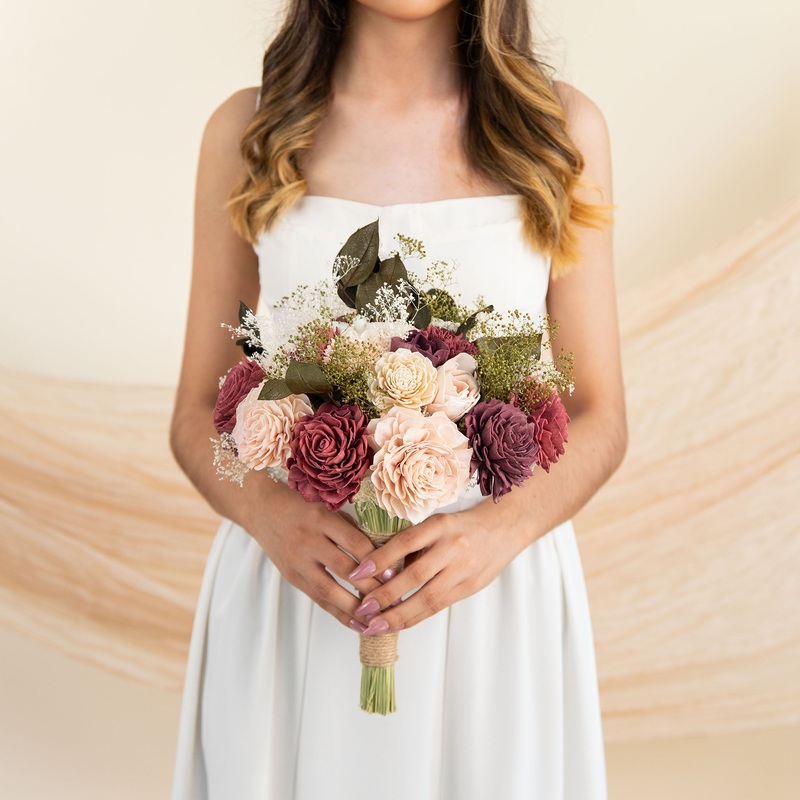 Love Story Bridal Bouquet-DIY & BIFM & RTS
