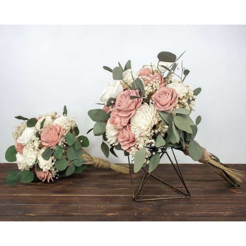 Dusty Rose – Finished Bouquet-Small & Large