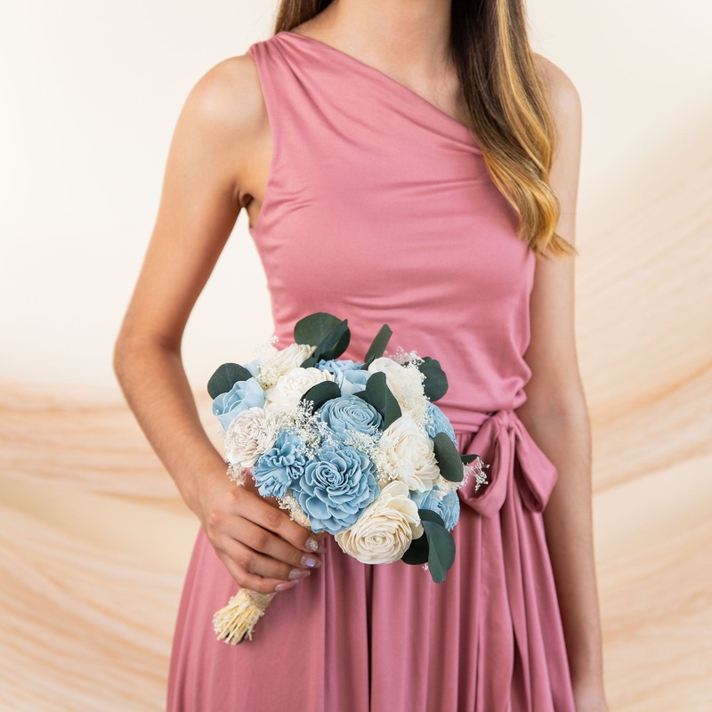 Eloise Bridesmaid Bouquet-DIY & BIFM & RTS