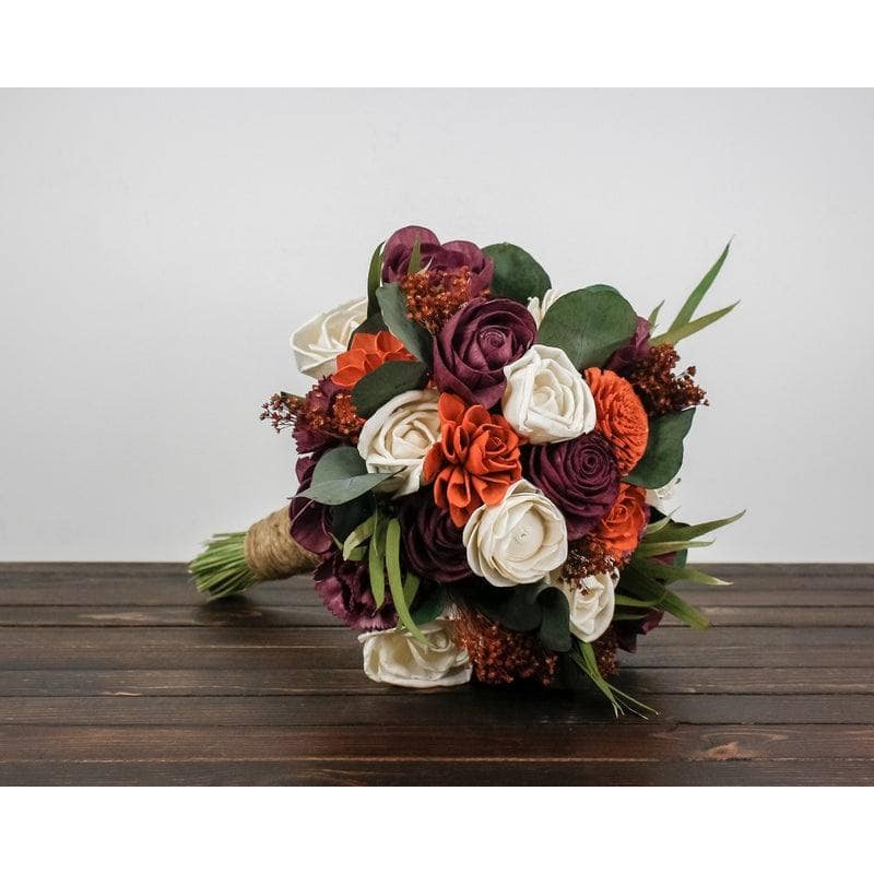 Pumpkin Eucalyptus Finished Bouquet – Large