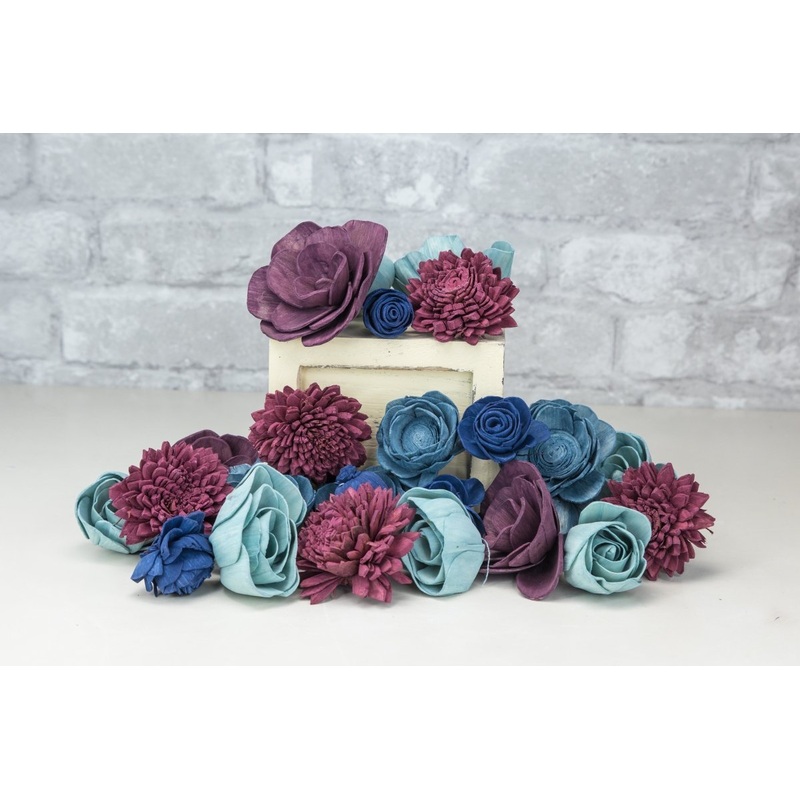 Chic Jewel Tone Assortment-25 Pack & 50 Pack & 100 Pack & 200 Pack