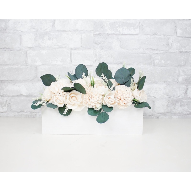 Classic All White Sympathy Arrangement Craft Kit