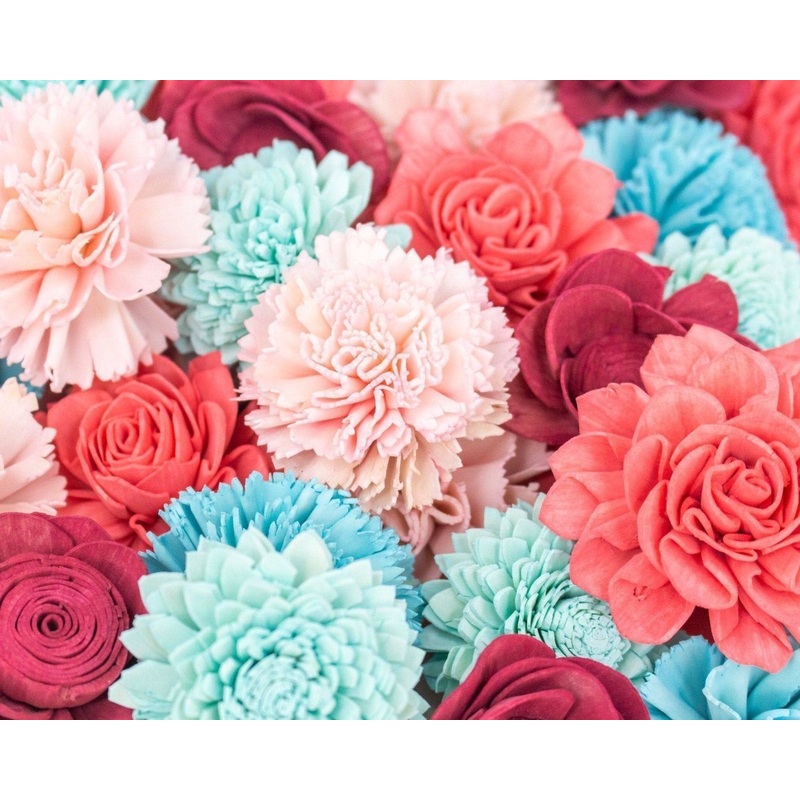 Seasonal Dyed Flower-100 Pack & 200 Pack