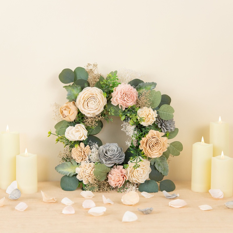 All That Glam Wreath (Small)-DIY & BIFM & RTS