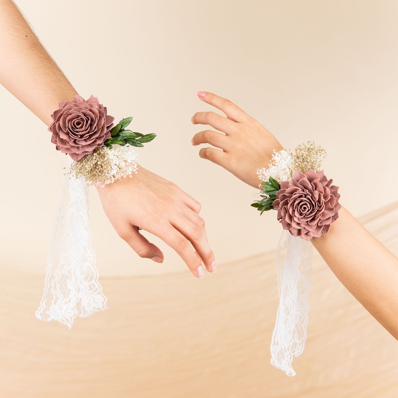 Vintage Vineyard Mother’s Corsage (Set of 2)