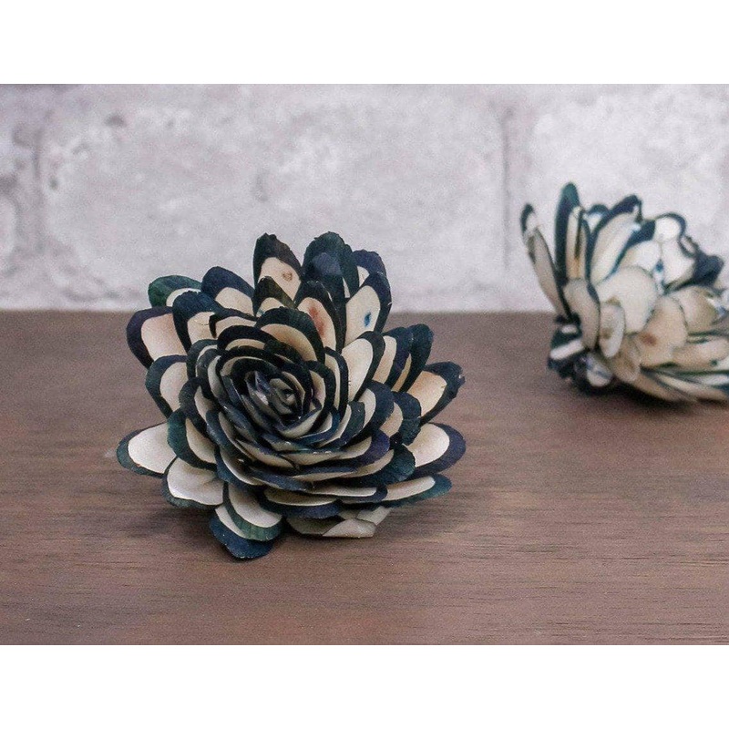 2 Almond w/ Blue Tips (10 Pack)