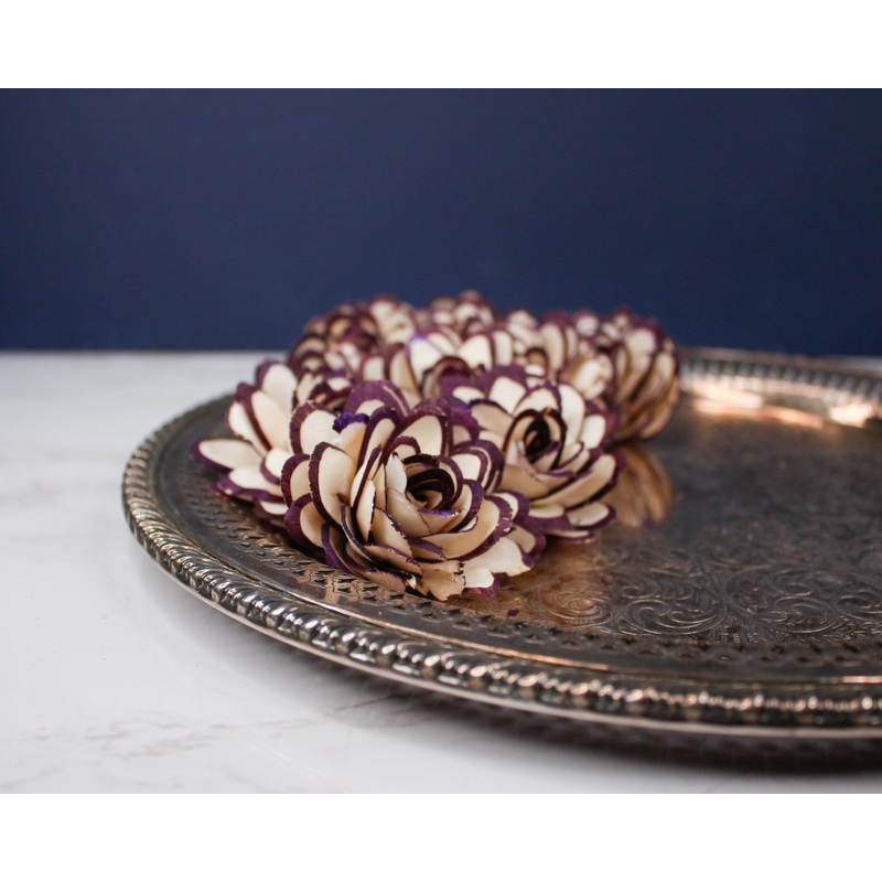 2 Almond w/ Purple Tips (10 Pack)