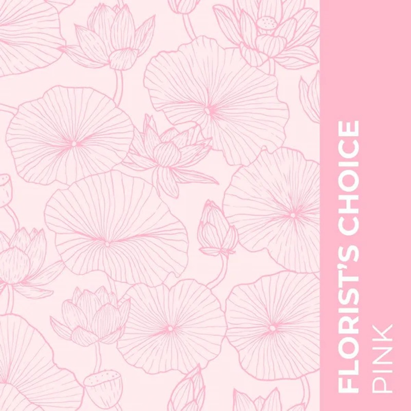 Florist Choice Pink-Bouquet & Luxe Bouquet & Bouquet Designed In Glass Vase