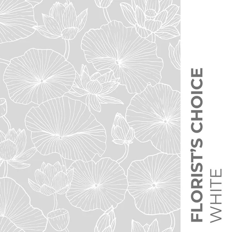 Florist Choice White-Bouquet & Luxe Bouquet & Bouquet Designed In Glass Vase