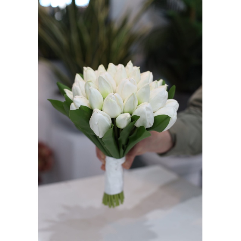 Artificial Tulips wedding Bouquet