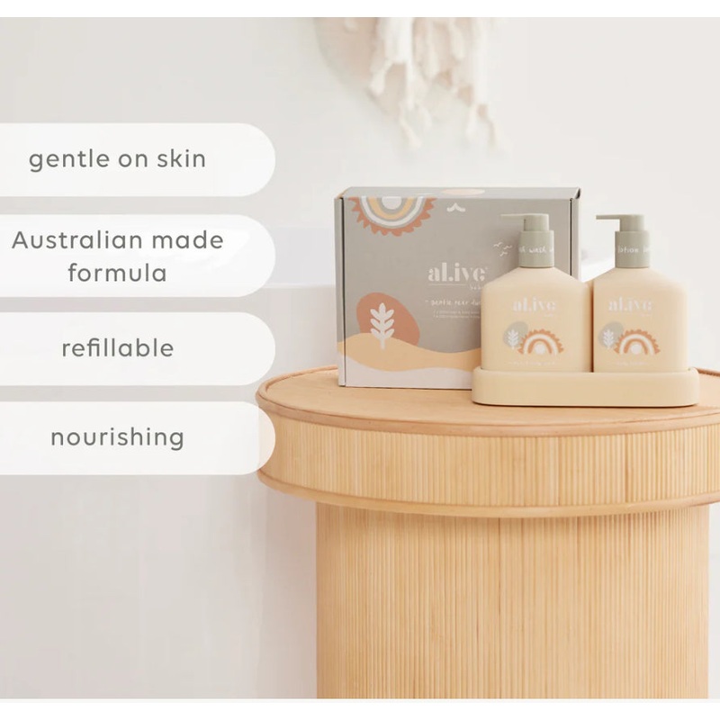 Baby Hair & Body Duo
GENTLE PEAR