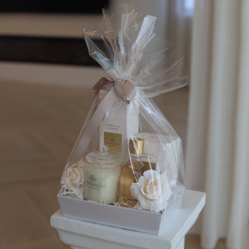 Glass House hamper Marseille Memoir (Gardenia)