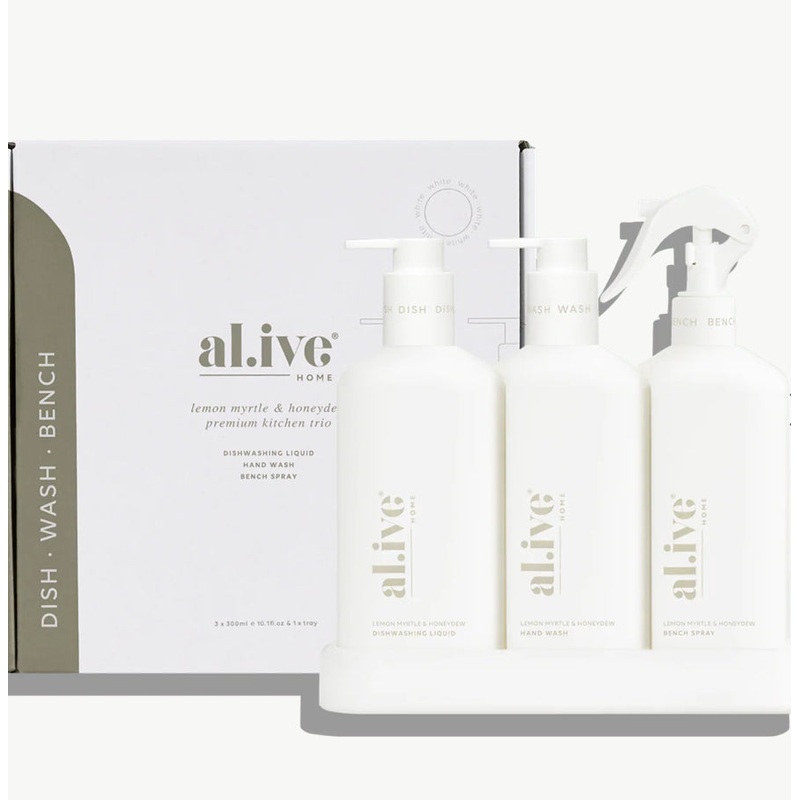 kitchen trio
LEMON MYRTLE & HONEYDEW