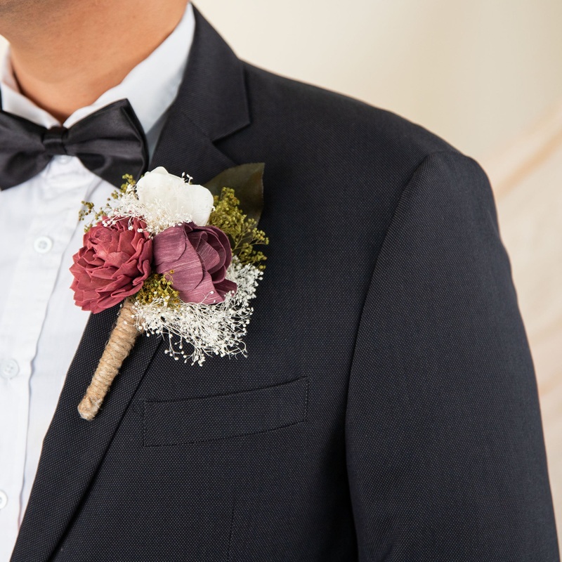 Love Story Groom’s Boutonniere*