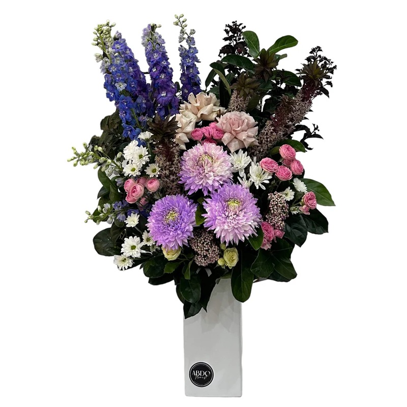 Purple Rain-Purple Rain (Tall Cermaic Vase)