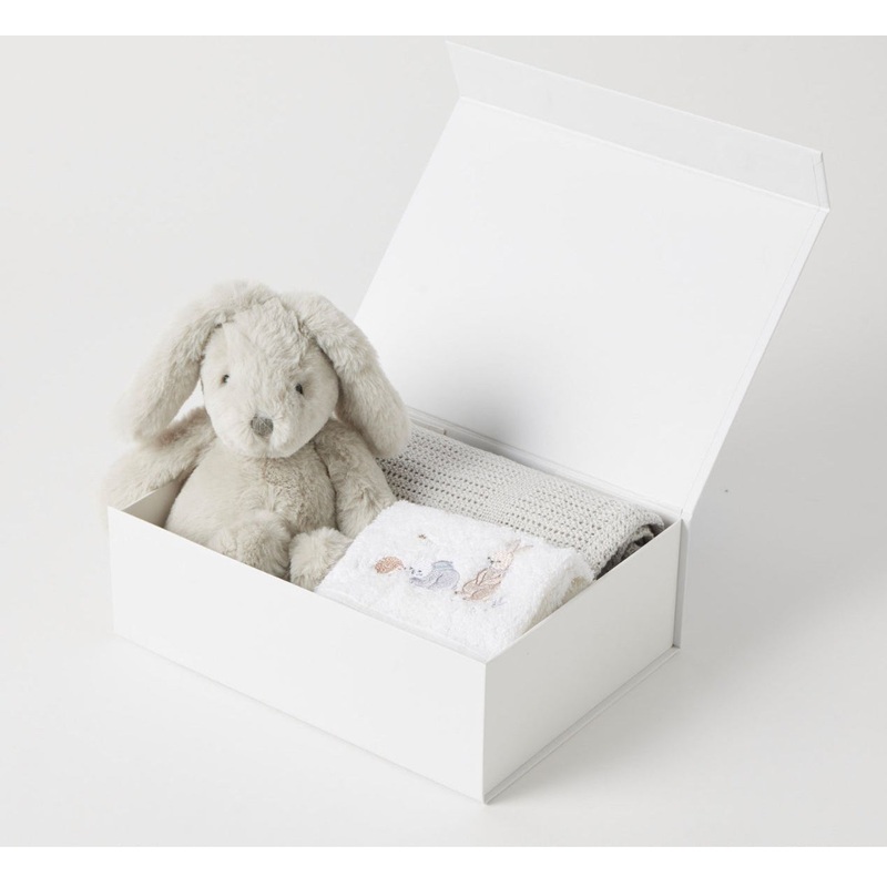 SWEET BUNNY BABY GIFT SET GREY