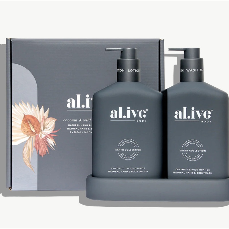 wash & lotion duo
COCONUT & WILD ORANGE