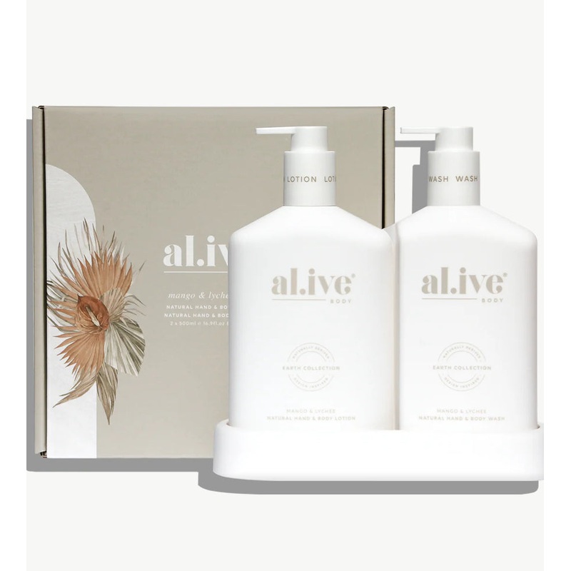 wash & lotion duo
MANGO & LYCHEE