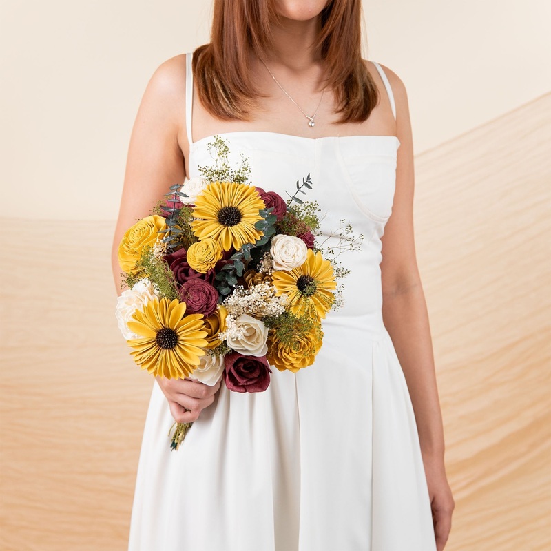 Wild Style Sunflower Daze Bridal Bouquet*