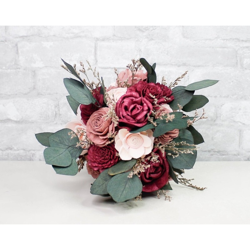 Eternity Bridesmaid Bouquet*-DIY & BIFM & RTS