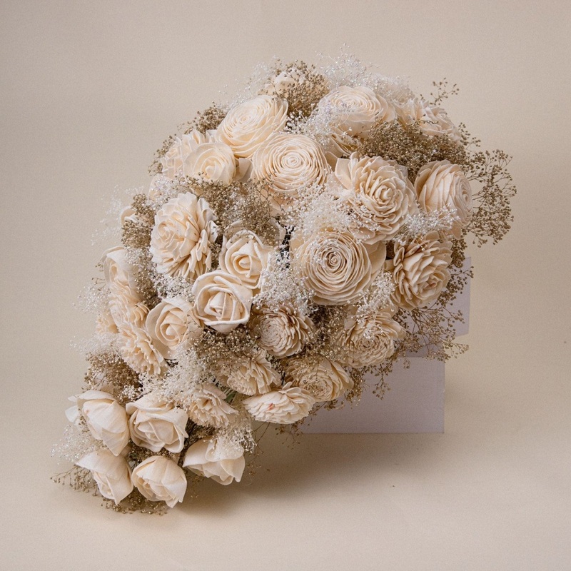 Pure Elegance Cascade Bouquet-DIY & BIFM & RTS