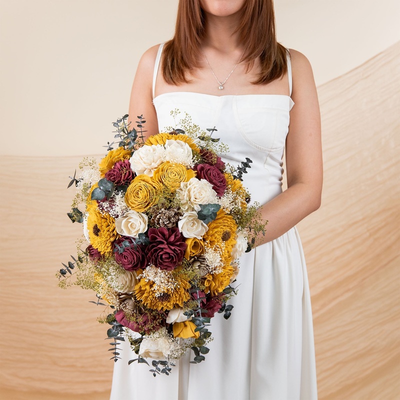 Sunflower Daze Cascade Bouquet