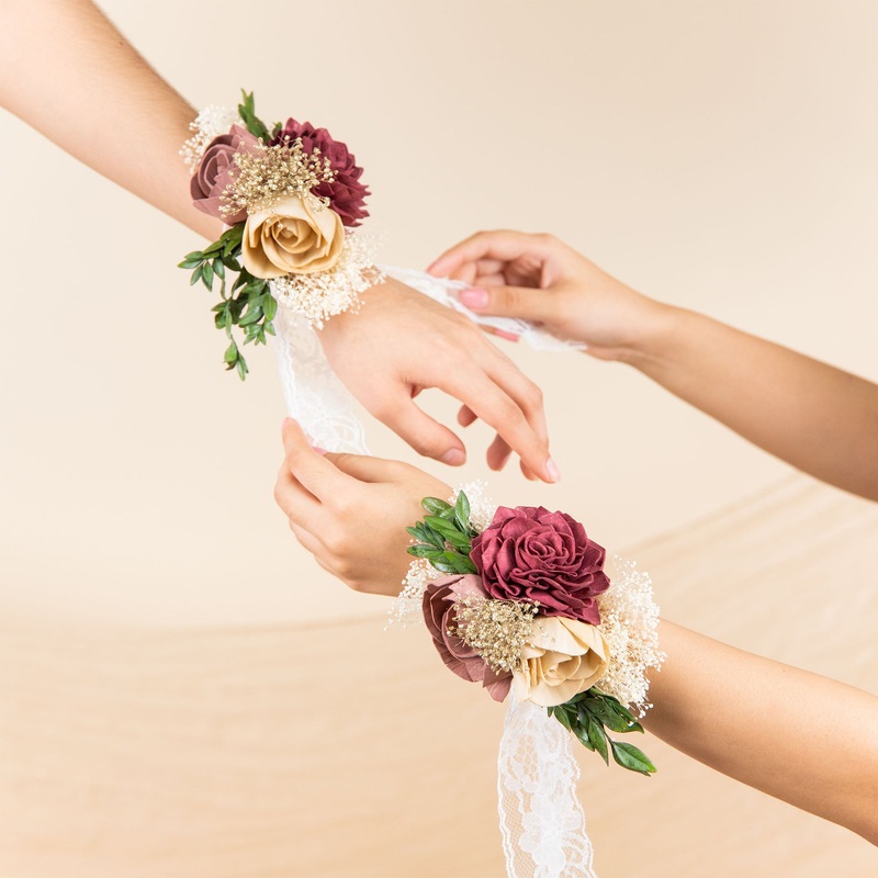 Vintage Vineyard Corsage (Set of 3)*