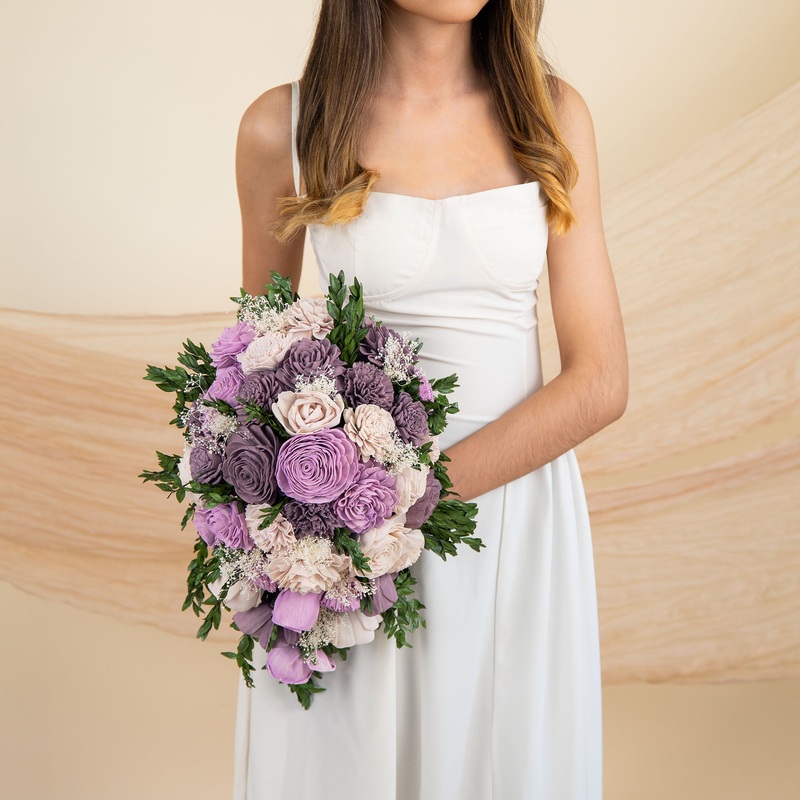 Zen Garden Cascade Bouquet-DIY & BIFM & RTS