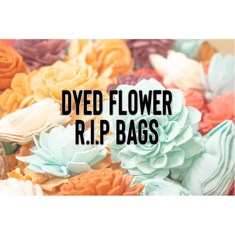 Dyed Flowers – R.I.P Bags-25 Pack & 50 Pack