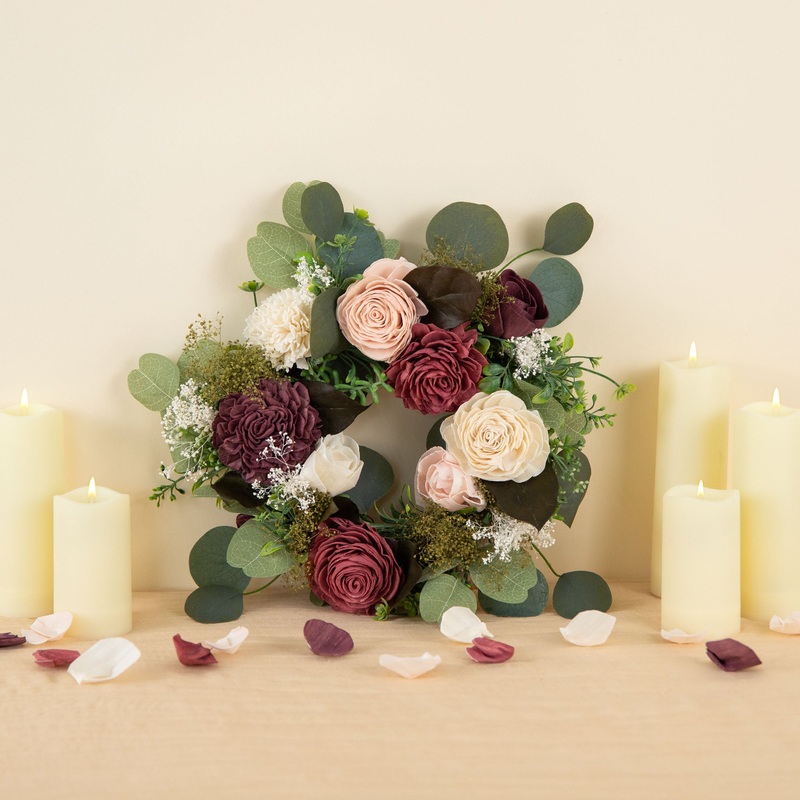 Love Story Wreath (Small)*-DIY & BIFM & RTS