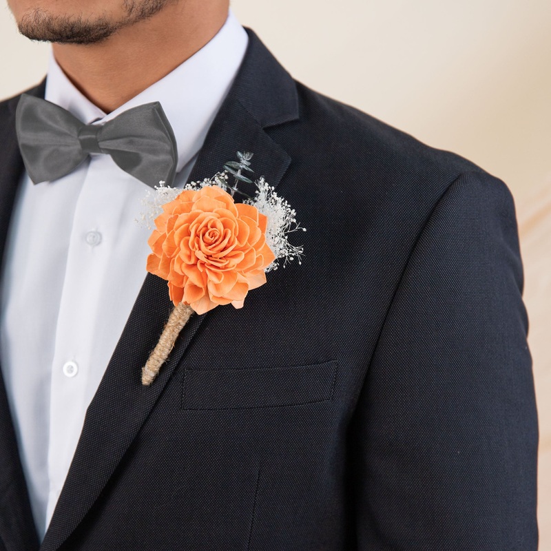 Luminous Father’s Boutonniere (Set of 2)*