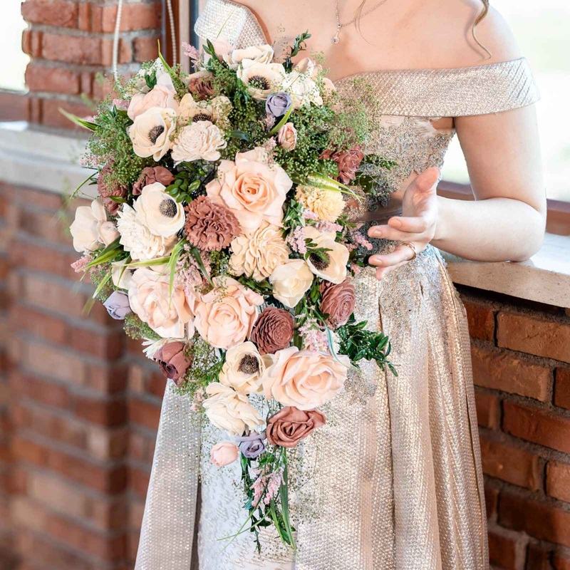 Luxe Bloom Cascade Bouquet*-DIY & BIFM & RTS