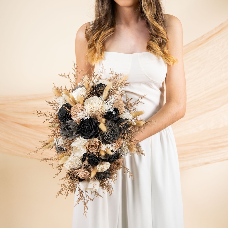 Retro Modern Cascade Bouquet*-DIY & BIFM & RTS