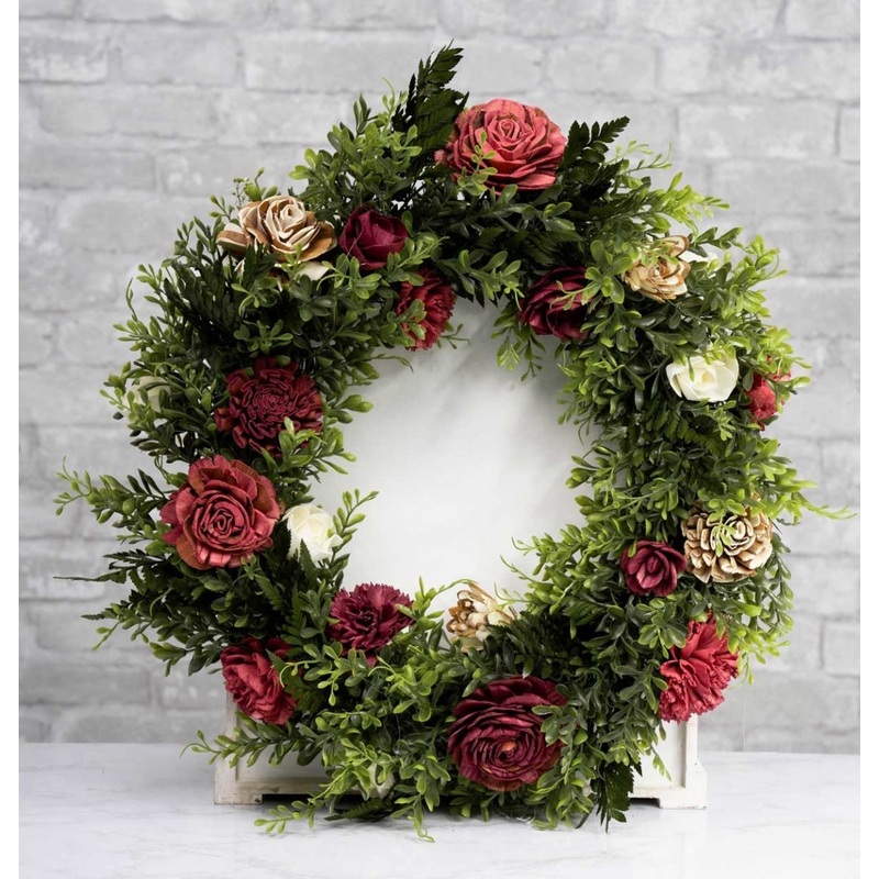 Romance Wreath (Large)*-DIY & BIFM & RTS