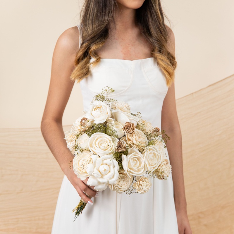 Wild Style Perfect Simplicity Bridal Bouquet