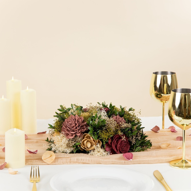 Wild Style Vintage Vineyard Centerpiece