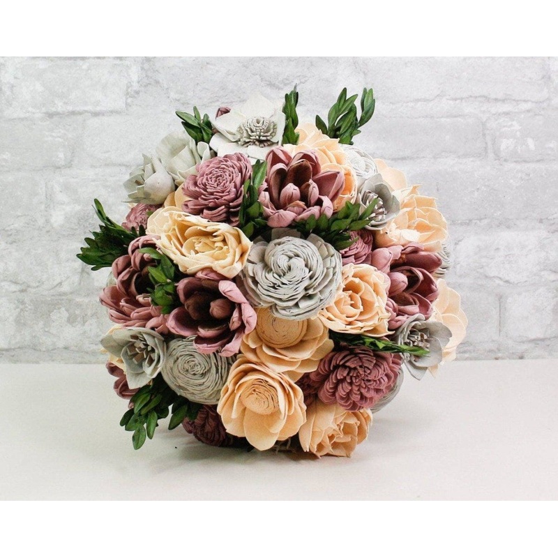 Boxwood Bridal Bouquet-DIY & BIFM & RTS