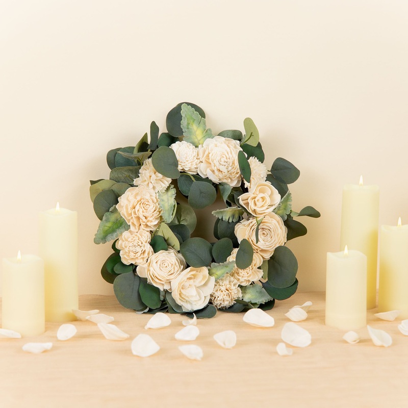 Loretta Wreath (Small)*-DIY & BIFM & RTS