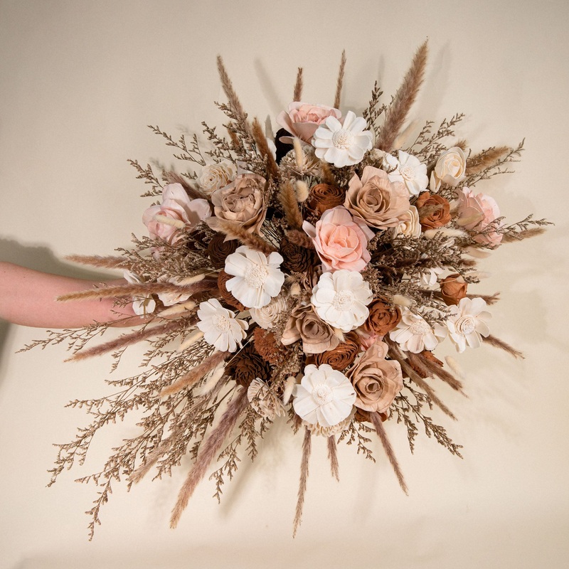 Luxe Amber Bridal Bouquet*-DIY & BIFM & RTS