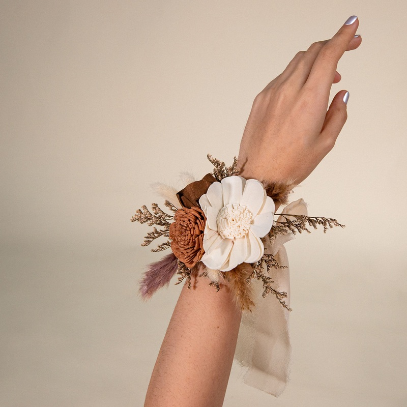 Luxe Amber Simple Corsage*-DIY & BIFM & RTS